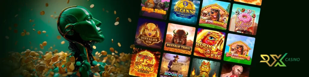 Découvrir les jeux de RX Casino