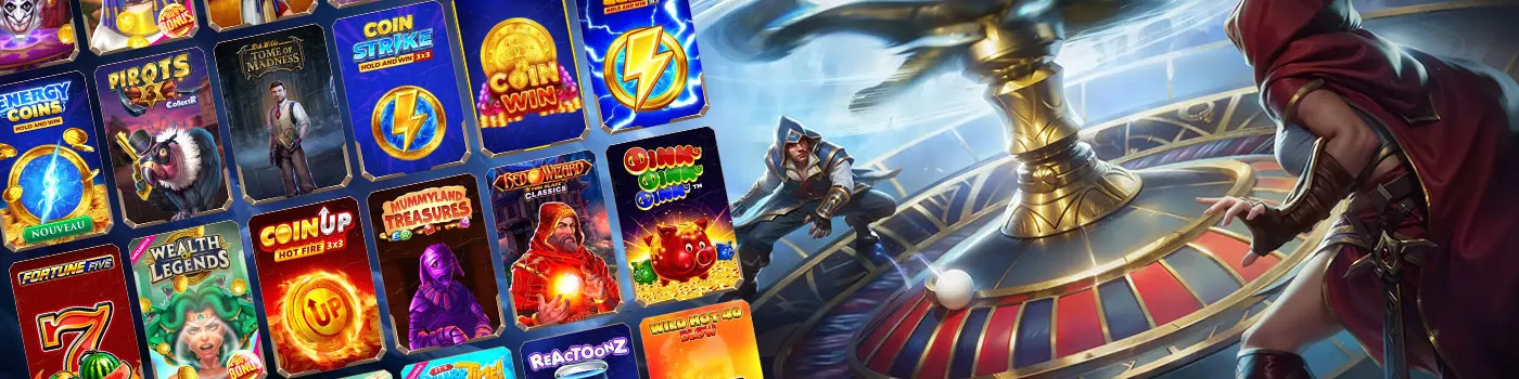 Interfaz de juegos de Slotuna Casino en escritorio