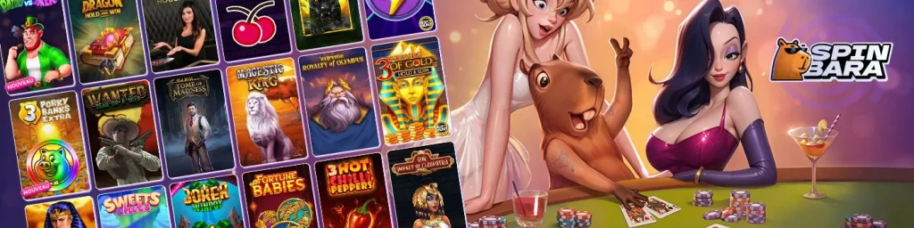 les jeux sur spinbara casino