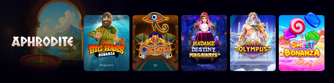 jouer sur aphrodite casino
